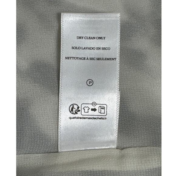 Rails Tyra Blurred Cheetah V Neck Faux Wrap Tie Side Midi Dress Size XS - Picture 14 of 14